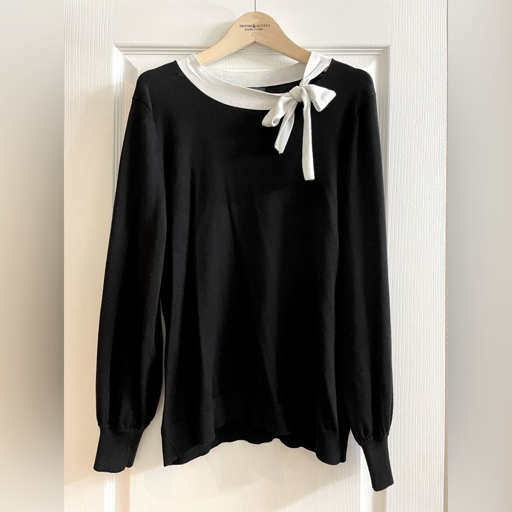 Tres Chic Bow Neck Sweater